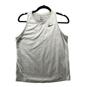Nike Legend Tank Top Womens M Gray Dri-Fit Active Athletic